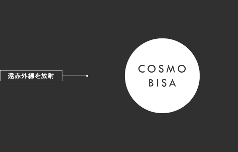 COSMOBISA　遠赤外線放射イメージ